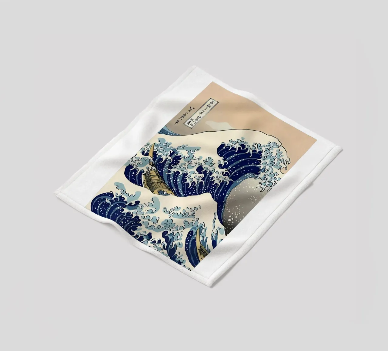 Onda di Kanagawa coperta in pile da tokovictory