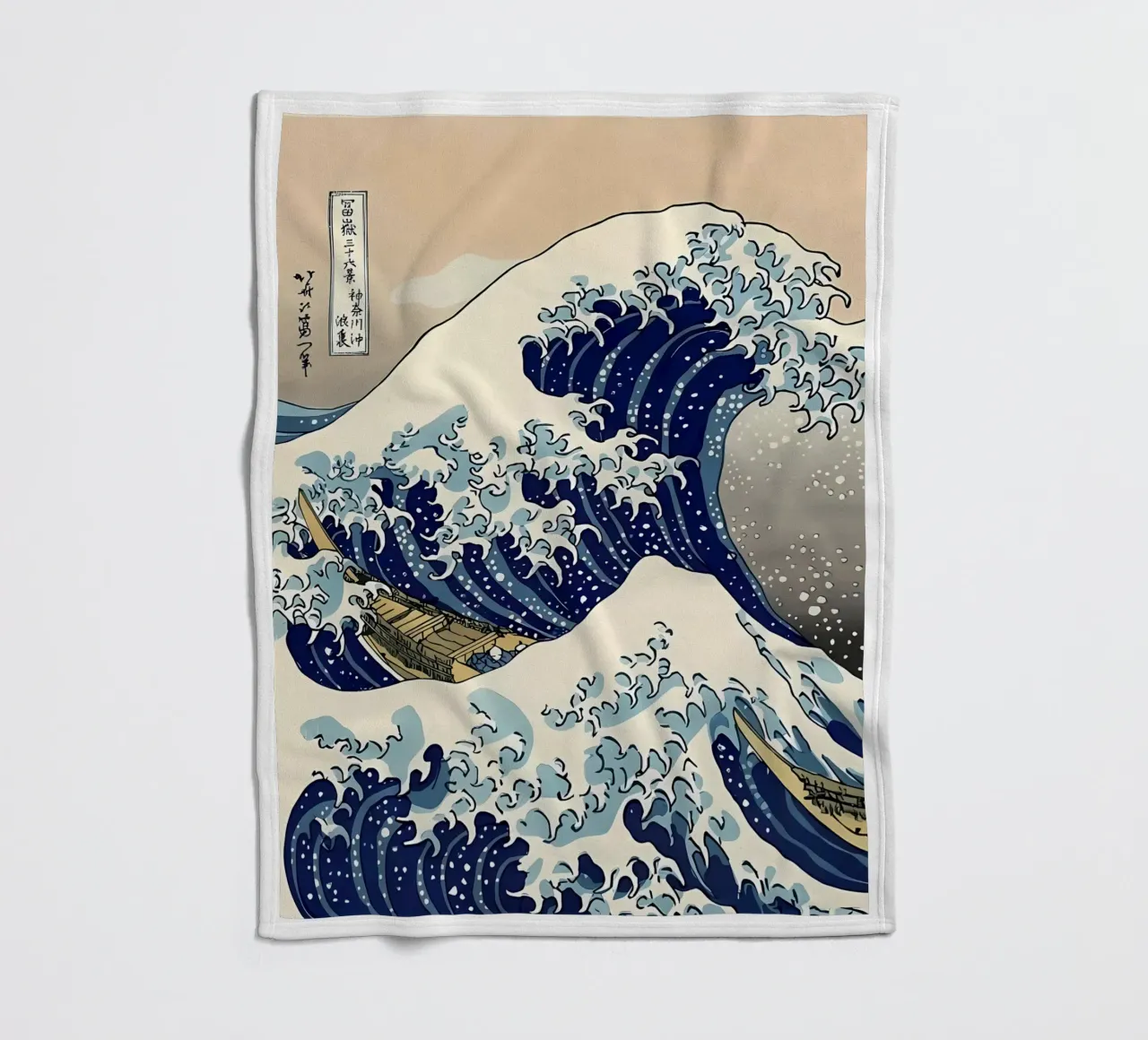 Onda di Kanagawa coperta in pile da tokovictory