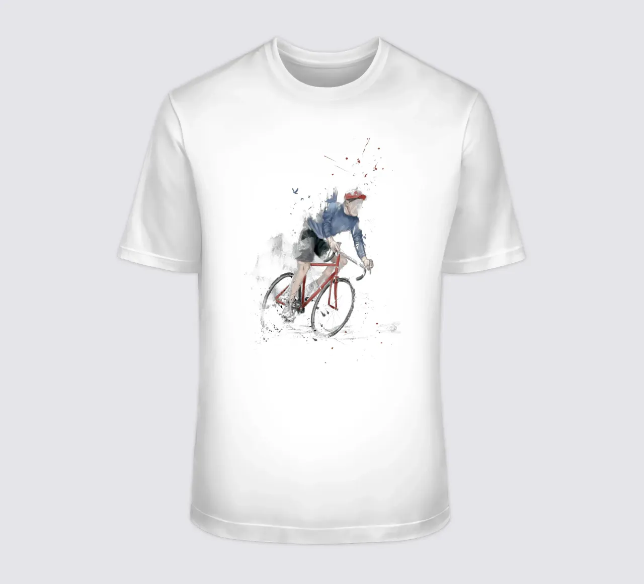 I Want To Ride My Bicycle t-shirt da Balazs Solti