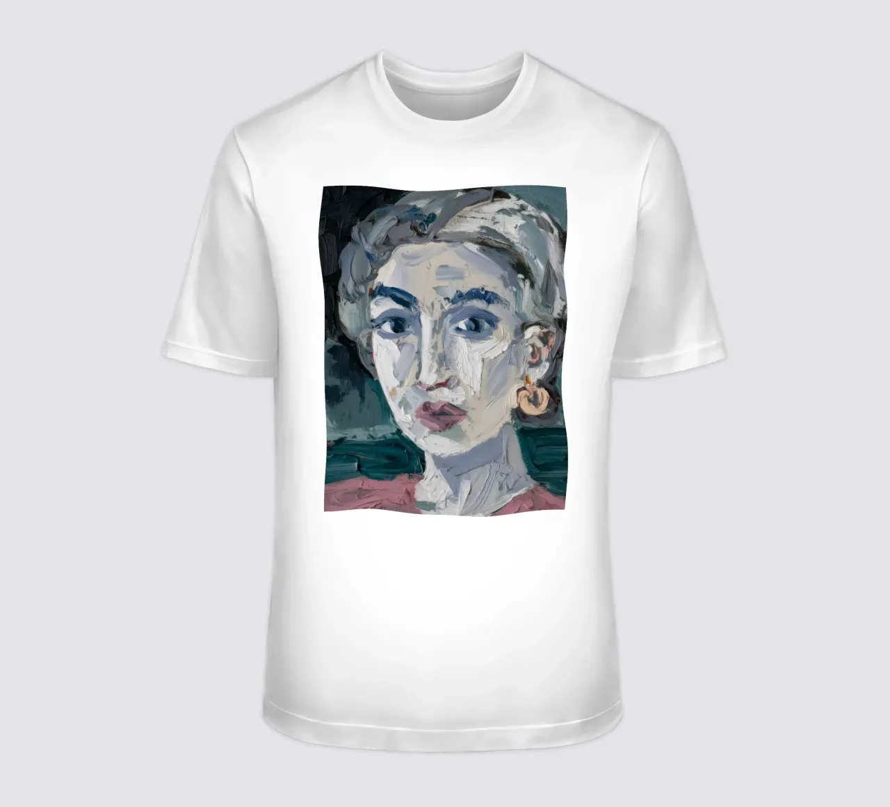 Musa silenziosa monocromatica t-shirt da Mystic Grain