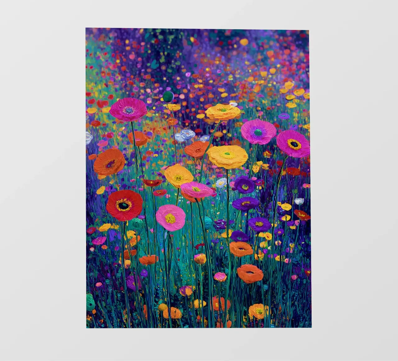 Meadow in full bloom pellicola backlit da Mateo