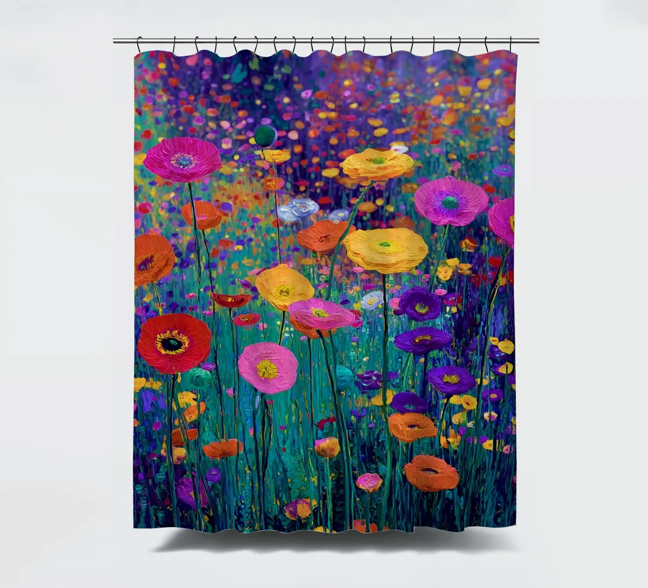 Meadow in full bloom tenda da doccia da Mateo