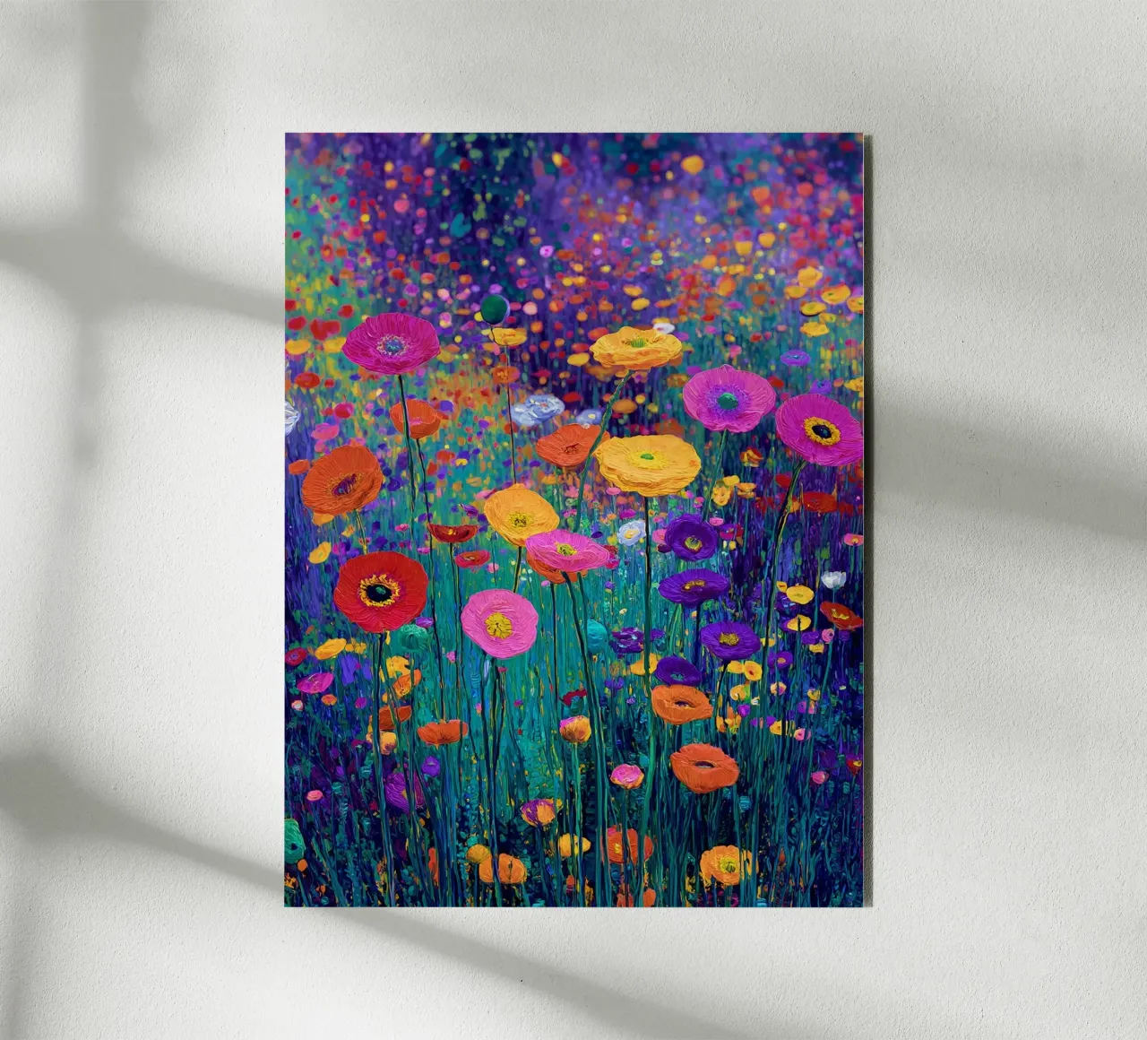 Meadow in full bloom alluminio dibond da Mateo