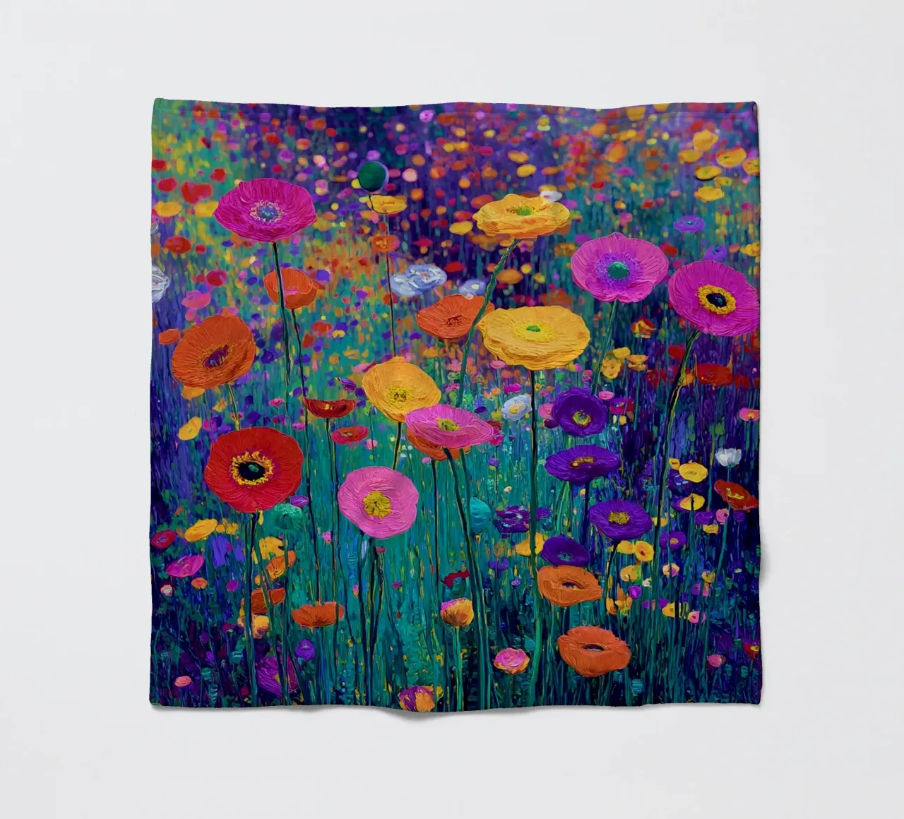 Meadow in full bloom coperta in pile da Mateo