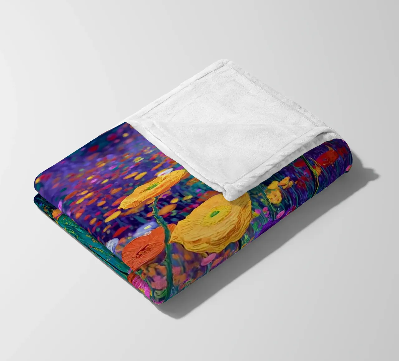 Meadow in full bloom coperta in pile da Mateo