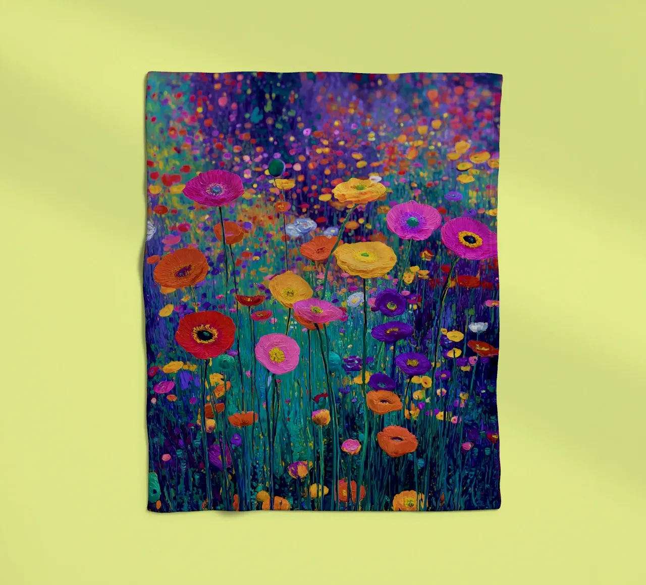 Meadow in full bloom coperta in pile da Mateo