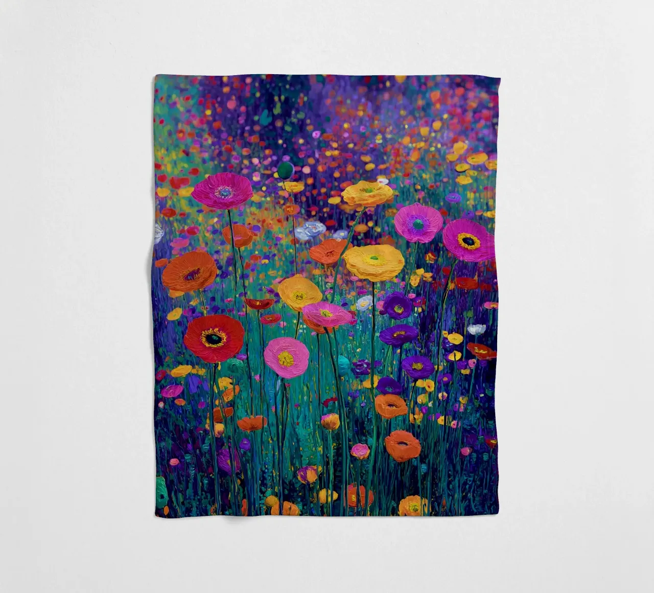 Meadow in full bloom coperta in pile da Mateo