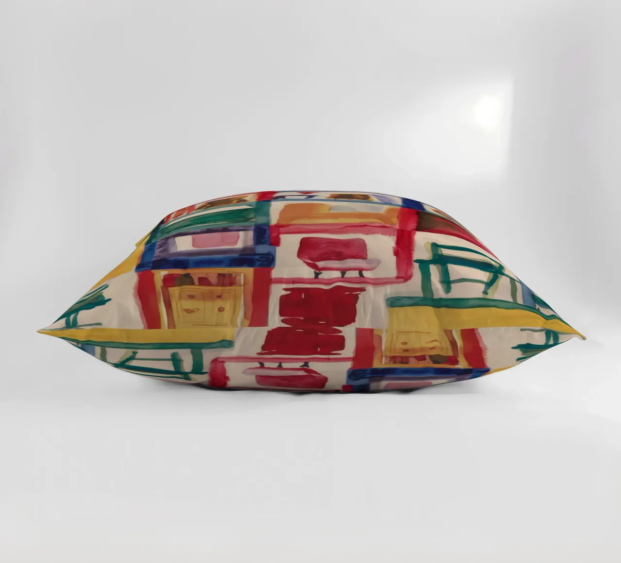 Labirinto di sedie cromatiche cuscino da Mystic Grain