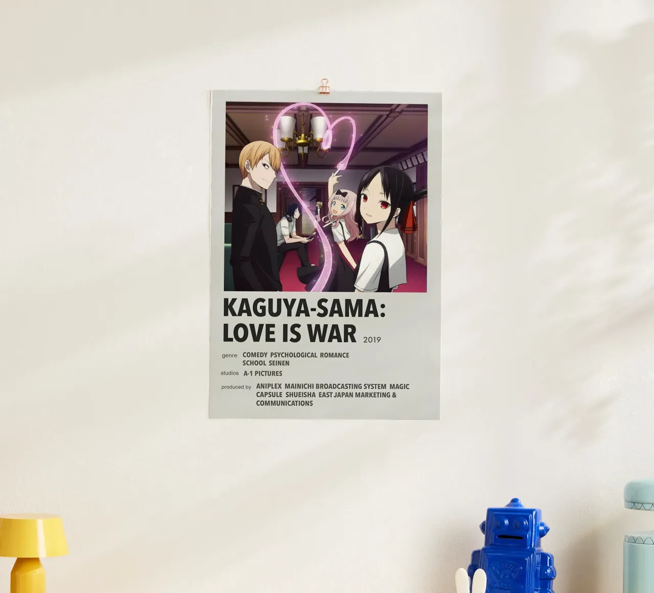 KAGUYA-SAMA LOVE IS WAR  2019 hahnemühle by Totoya