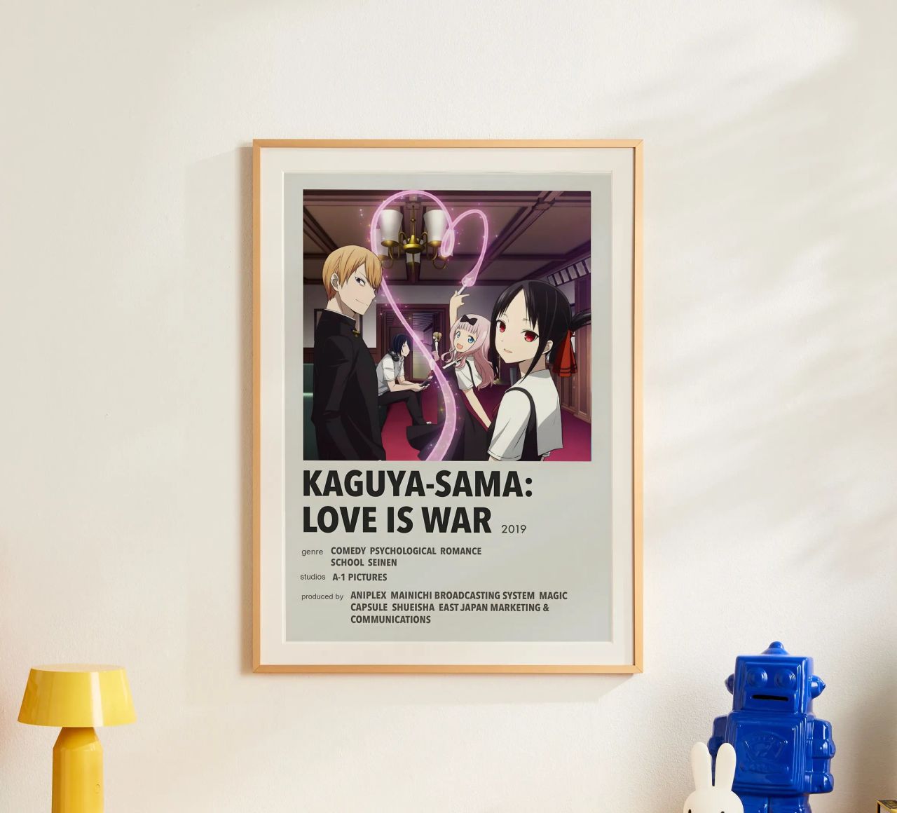 KAGUYA-SAMA LOVE IS WAR  2019 Poster von Totoya