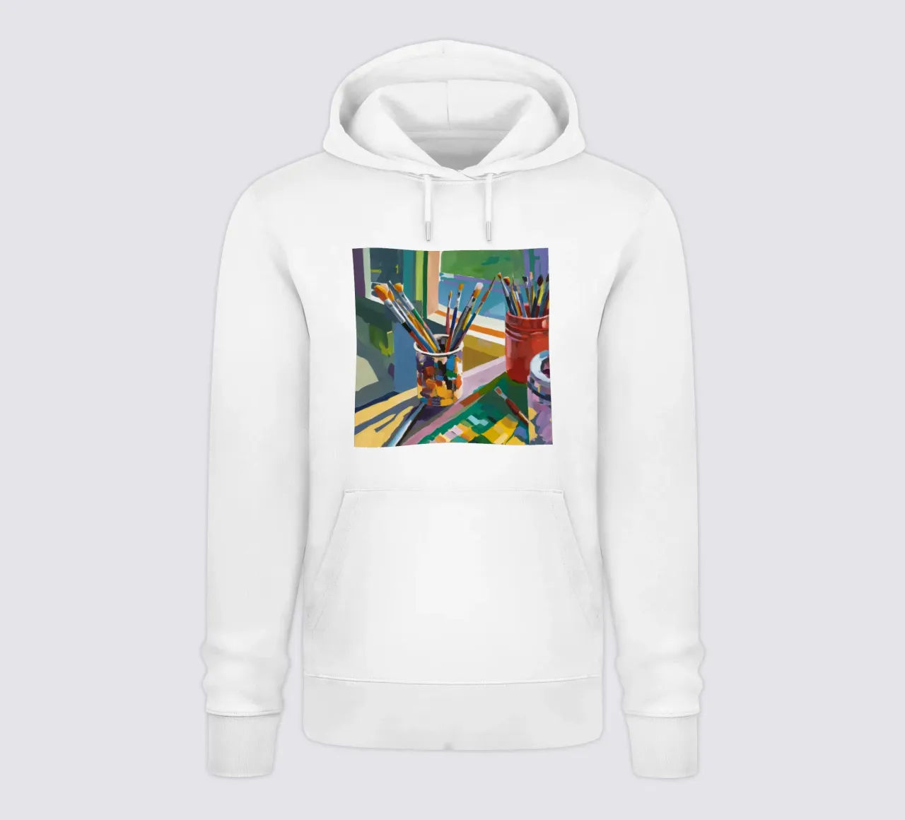 Pennellate di splendore felpa con cappuccio da Mystic Grain