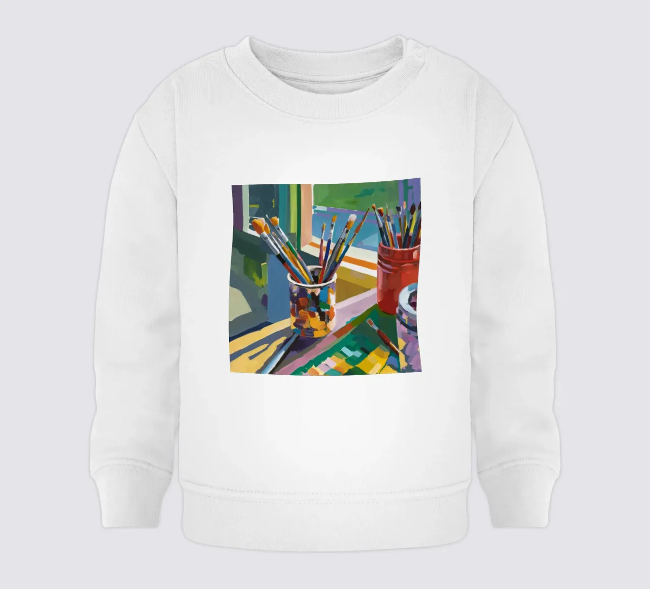 Pennellate di splendore felpa neonato da Mystic Grain