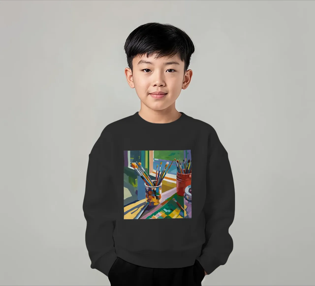 Pennellate di splendore felpa bambino da Mystic Grain