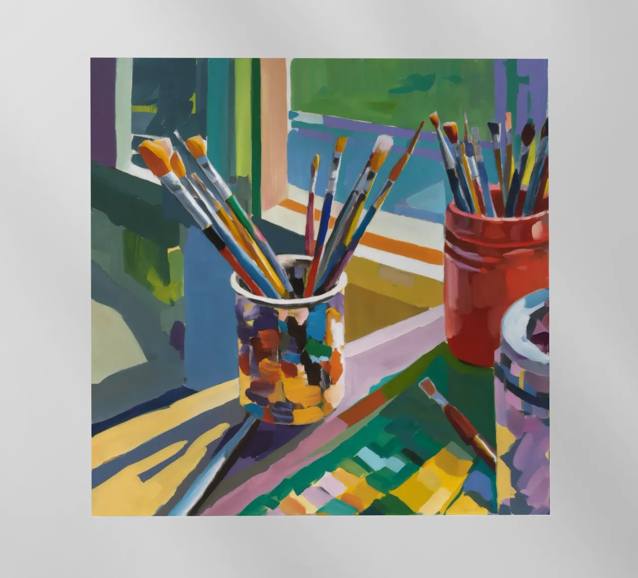 Pennellate di splendore pellicola backlit da Mystic Grain