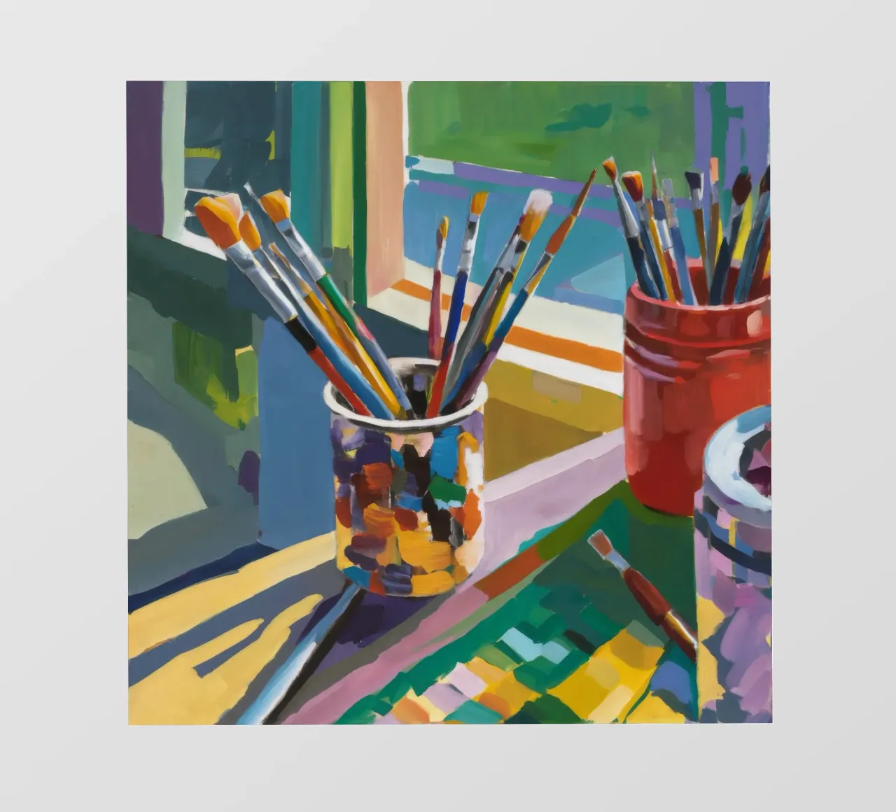 Pennellate di splendore telo in pvc da Mystic Grain