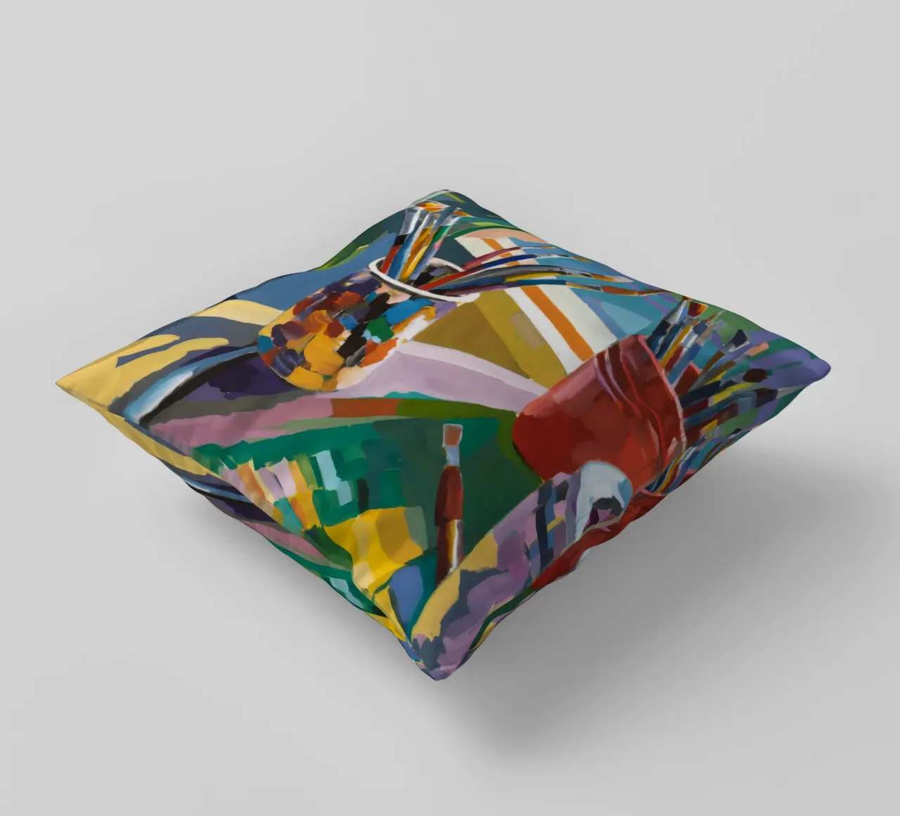 Pennellate di splendore cuscino da Mystic Grain