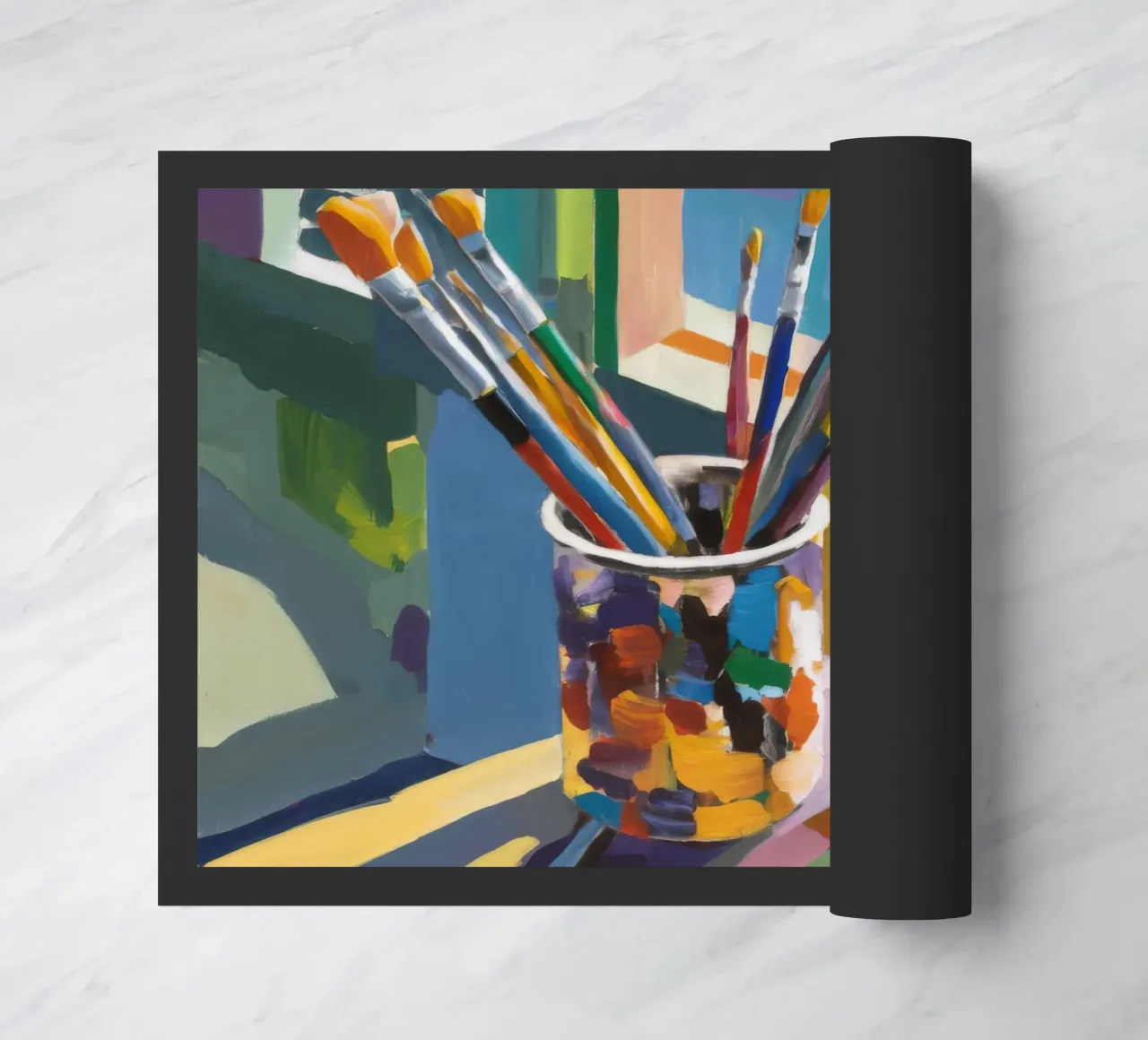 Pennellate di splendore zerbino da Mystic Grain