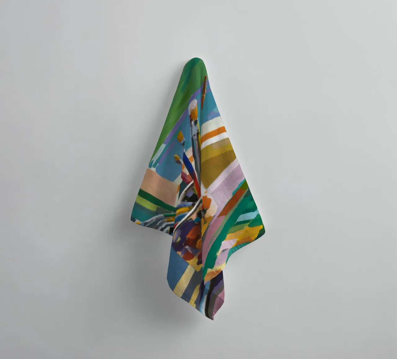 Pennellate di splendore asciugamano da bagno da Mystic Grain