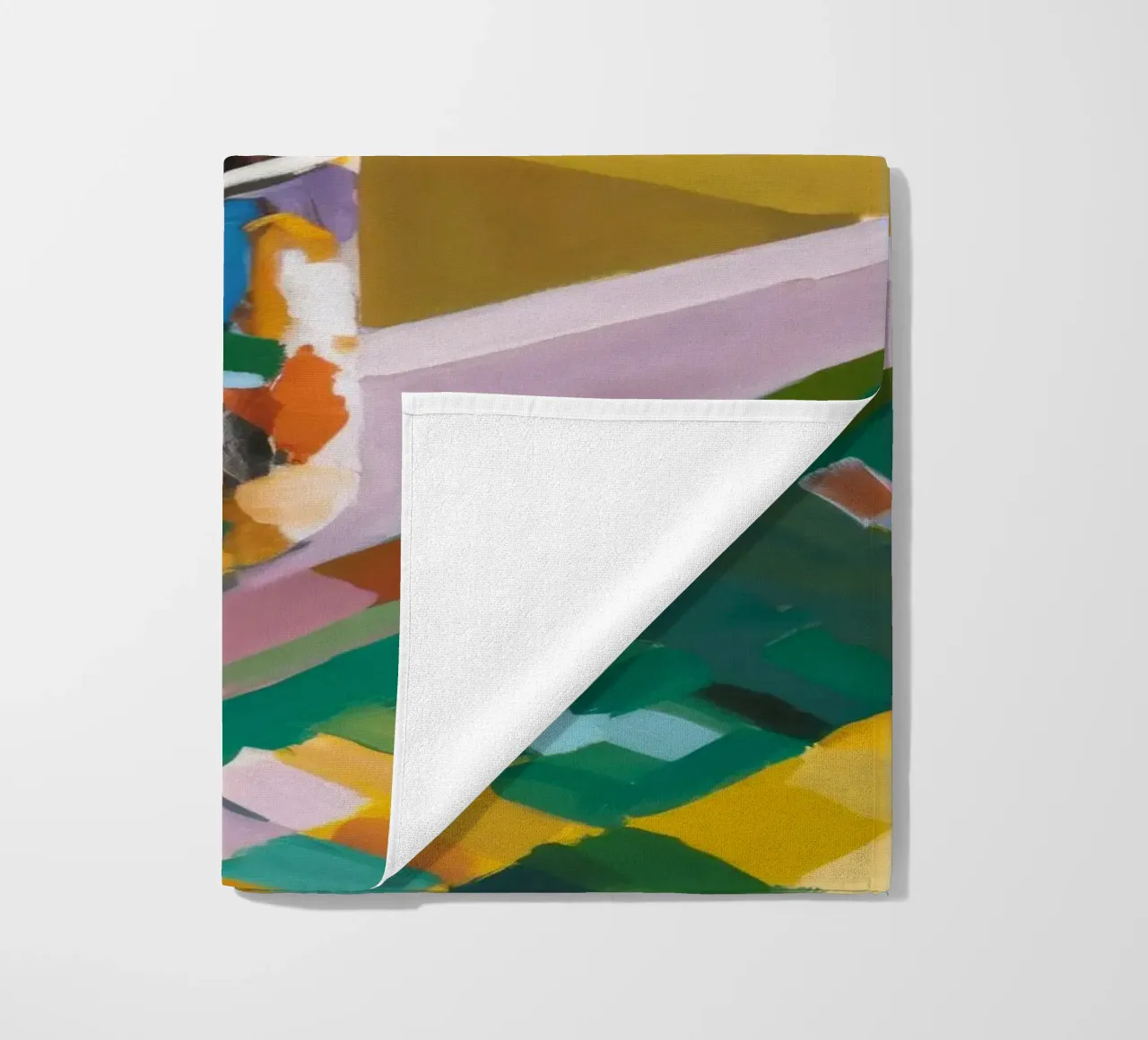 Pennellate di splendore telo mare da Mystic Grain