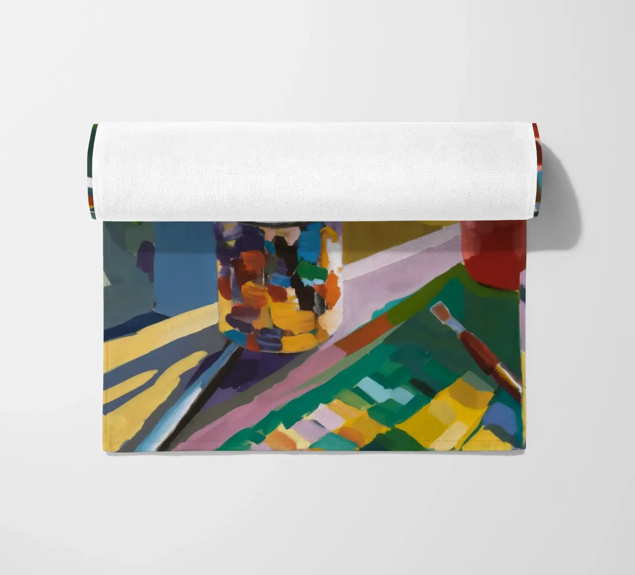 Pennellate di splendore telo mare da Mystic Grain