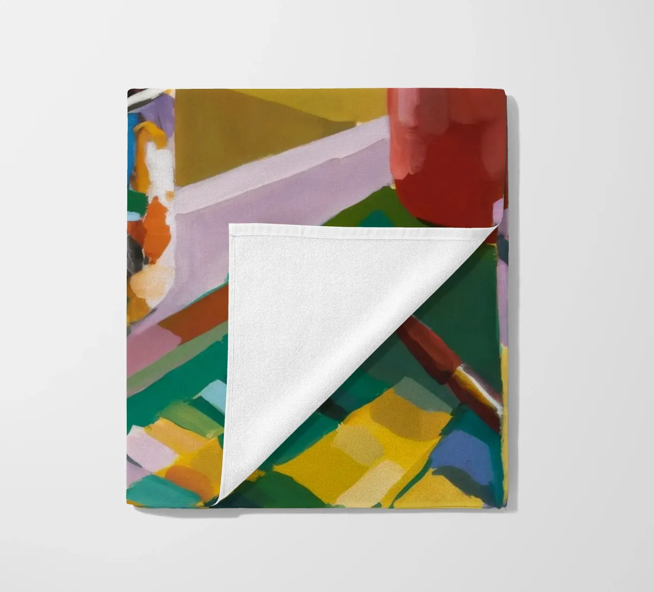 Pennellate di splendore telo mare da Mystic Grain