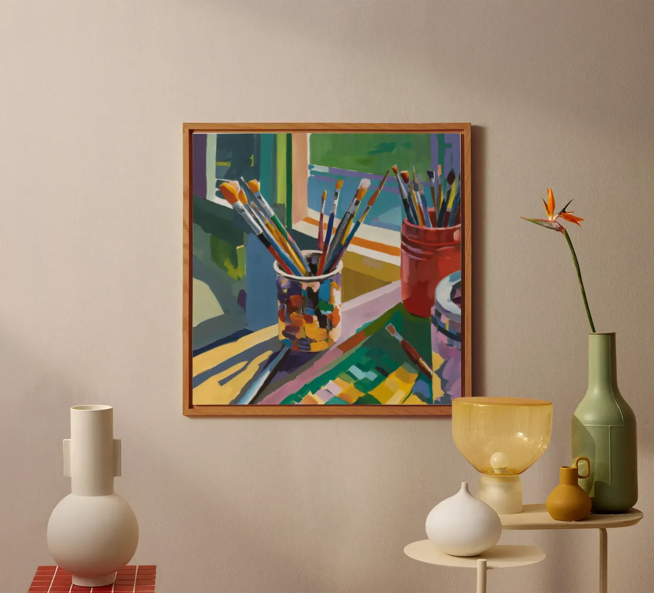 Pennellate di splendore alluminio dibond da Mystic Grain