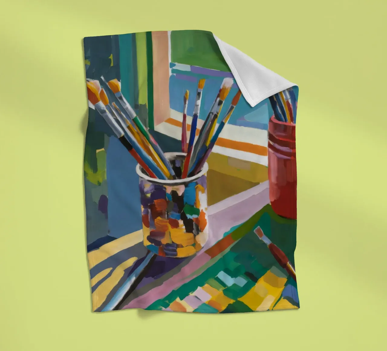 Pennellate di splendore coperta in pile da Mystic Grain