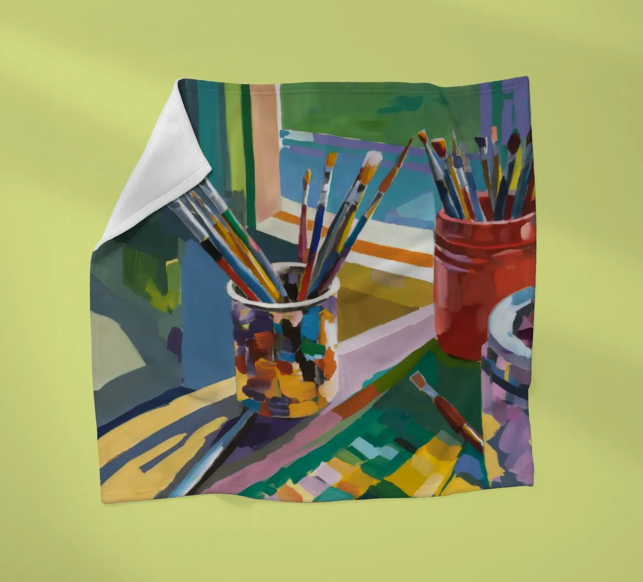 Pennellate di splendore coperta in pile da Mystic Grain