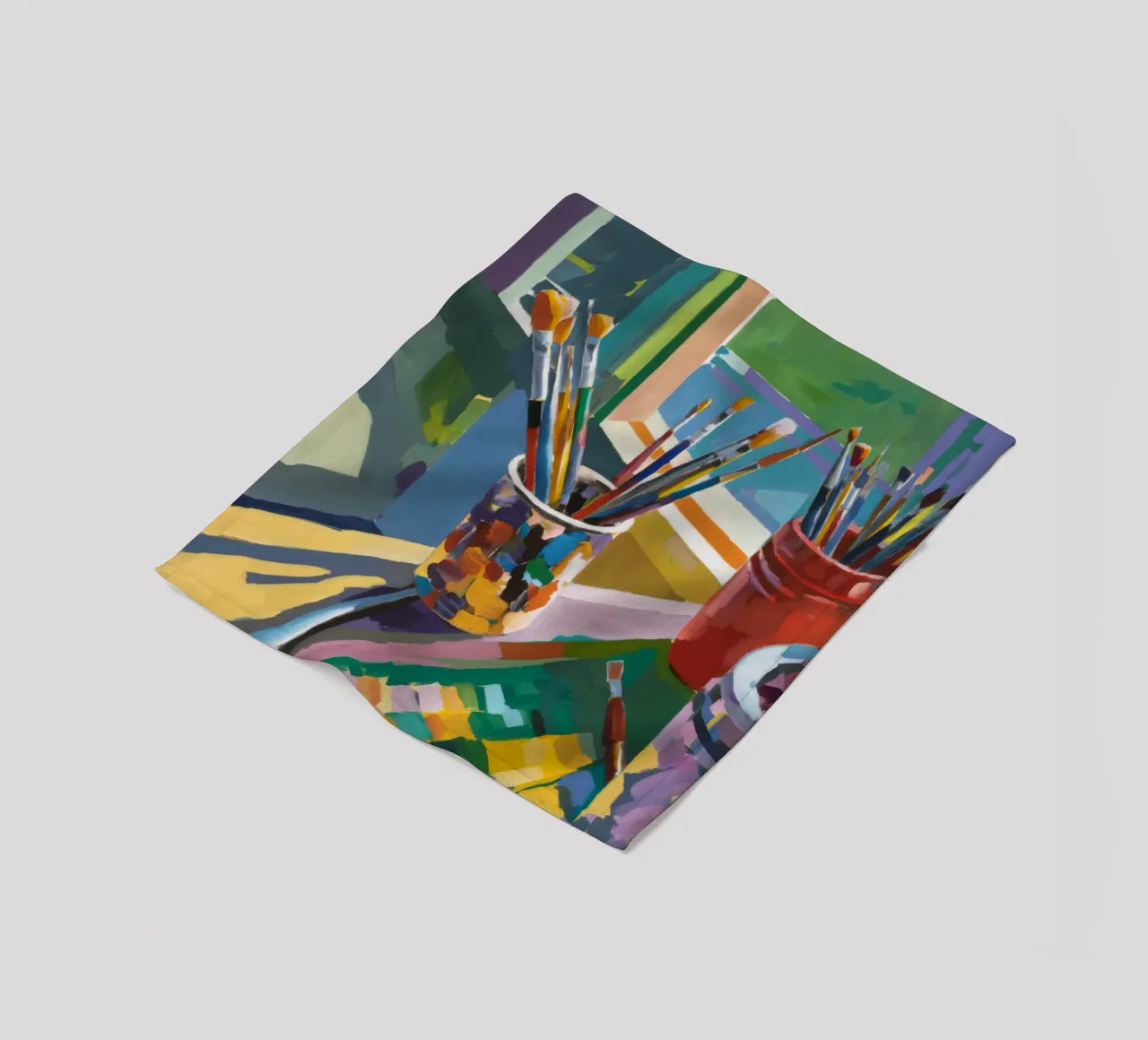 Pennellate di splendore coperta in pile da Mystic Grain