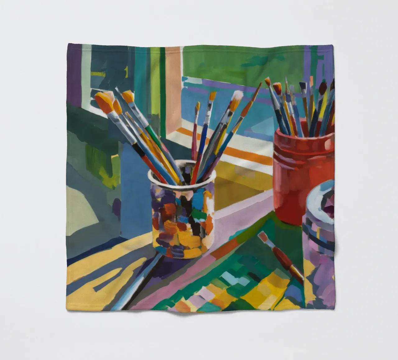 Pennellate di splendore coperta in pile da Mystic Grain