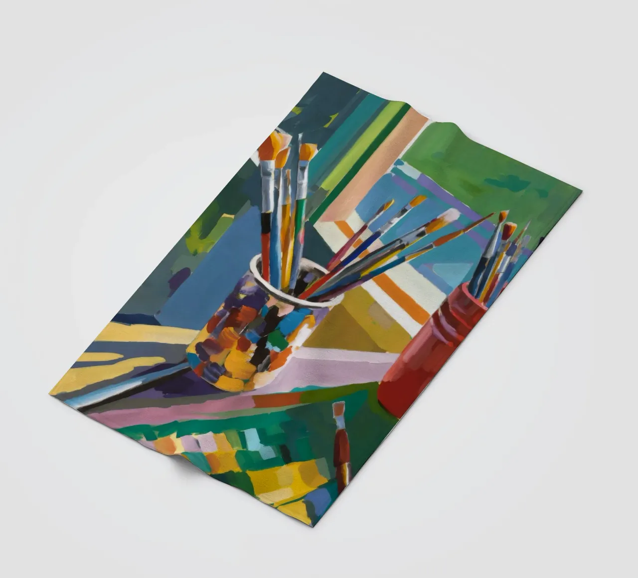 Pennellate di splendore coperta in pile da Mystic Grain