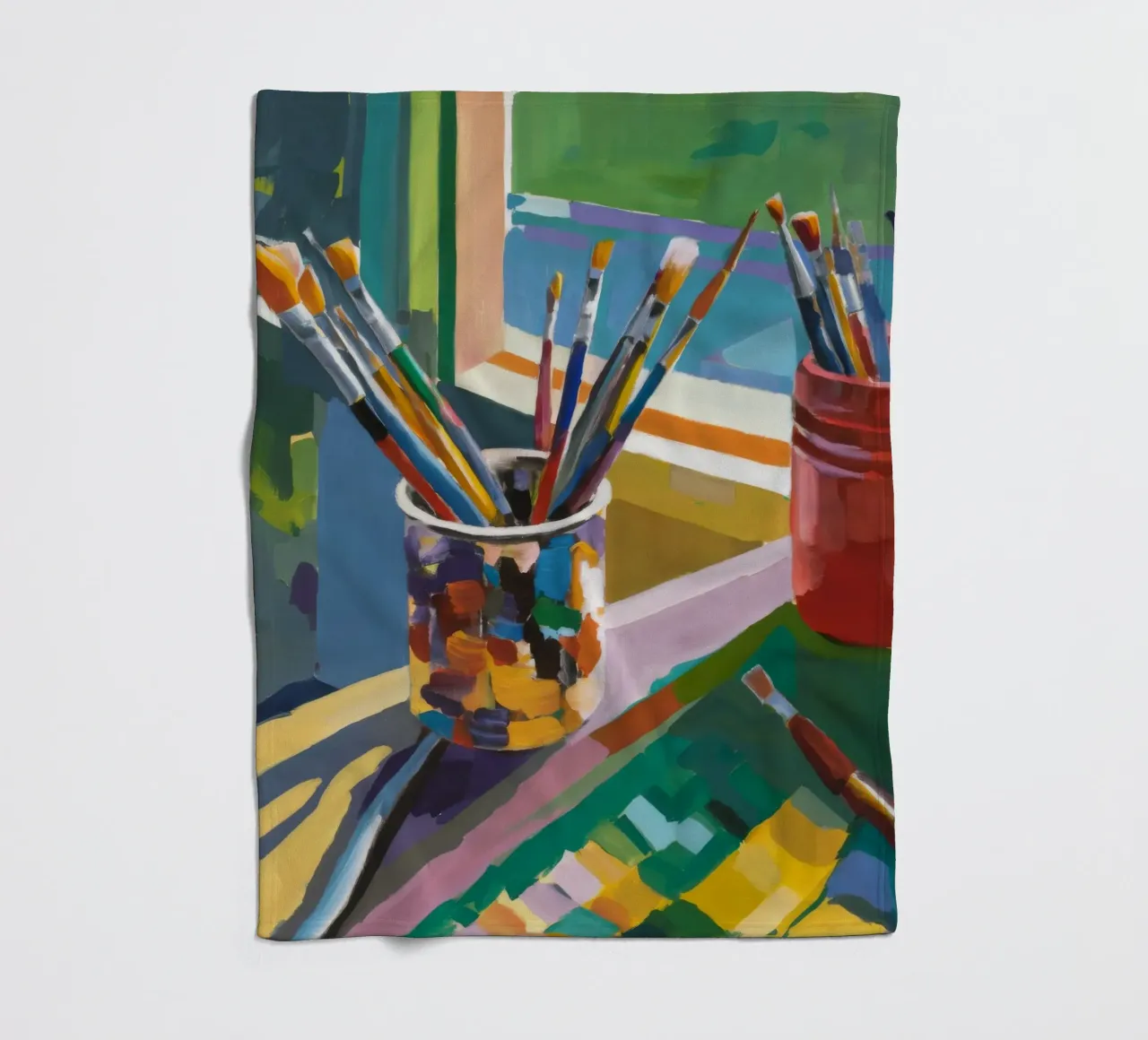 Pennellate di splendore coperta in pile da Mystic Grain