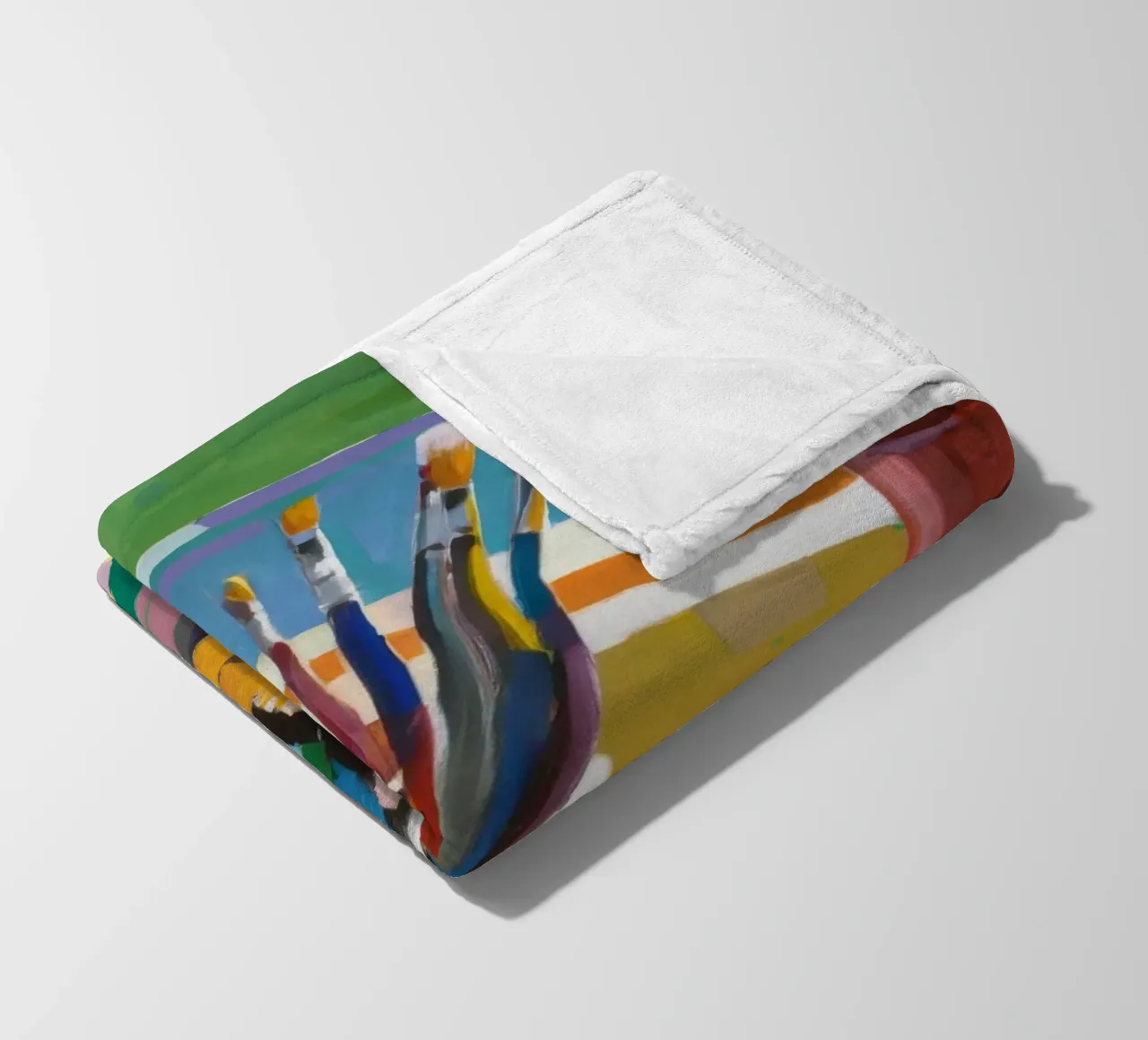 Pennellate di splendore coperta in pile da Mystic Grain