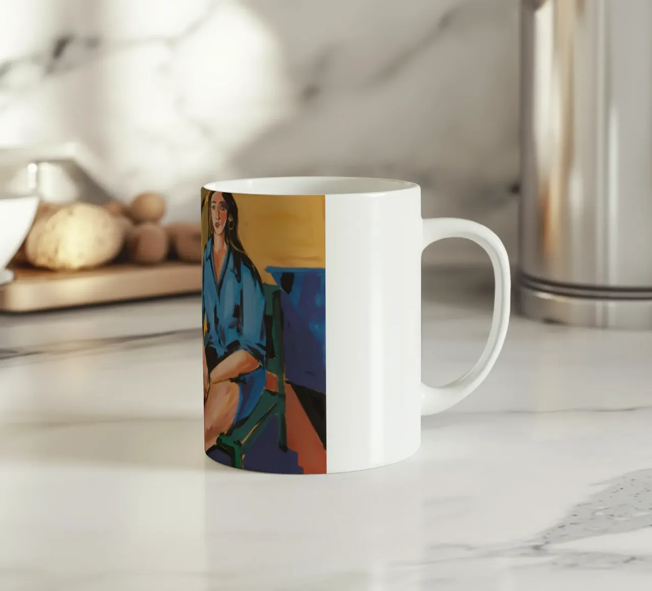 Musa in attesa tazza in ceramica da Mystic Grain