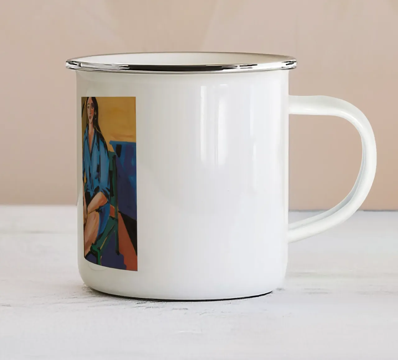 Musa in attesa tazza in smalto da Mystic Grain