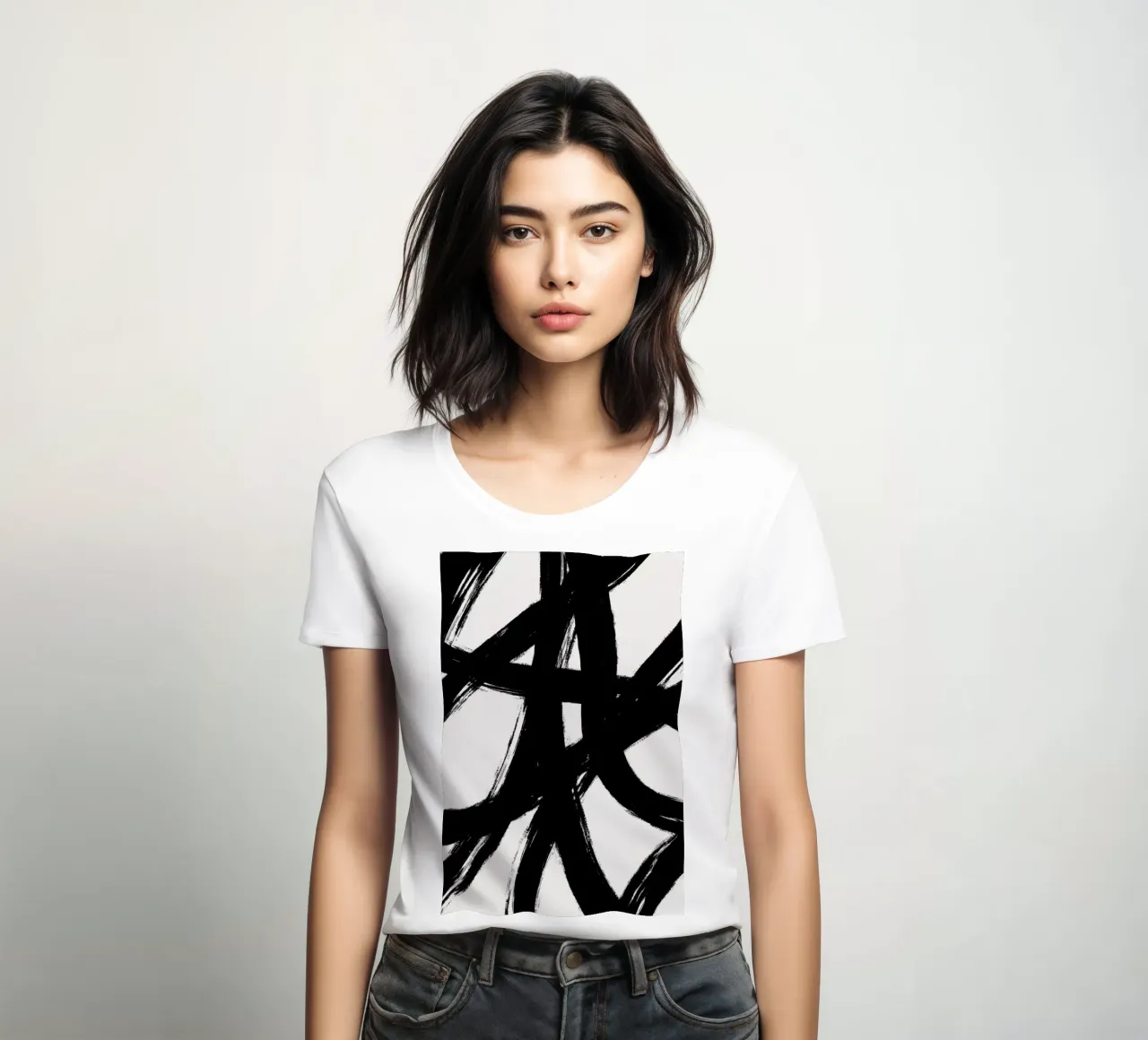 Tight Knit 2 women's fitted t-shirt by Graphite