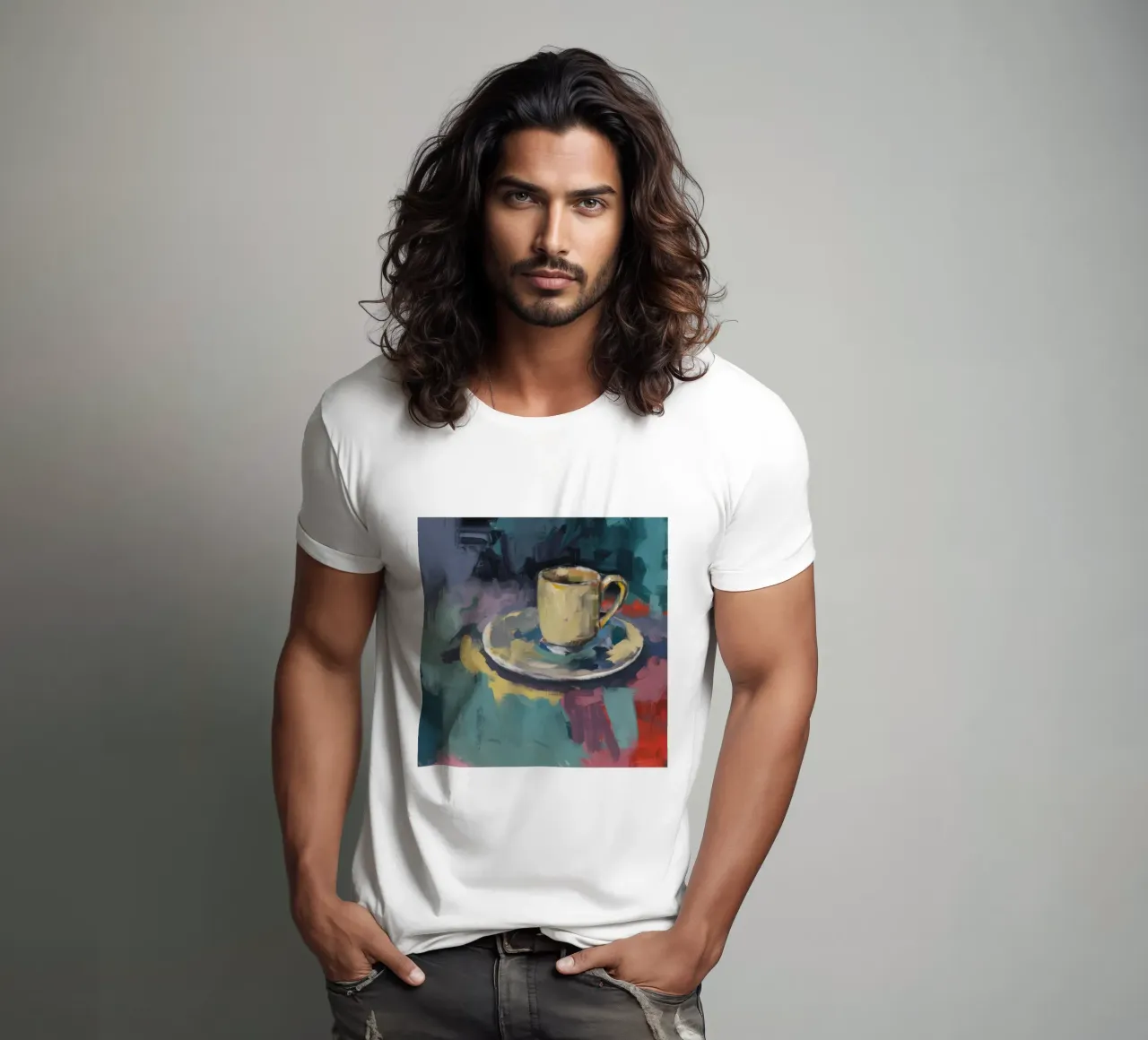 Cup of Solitude t-shirt by Mystic Grain