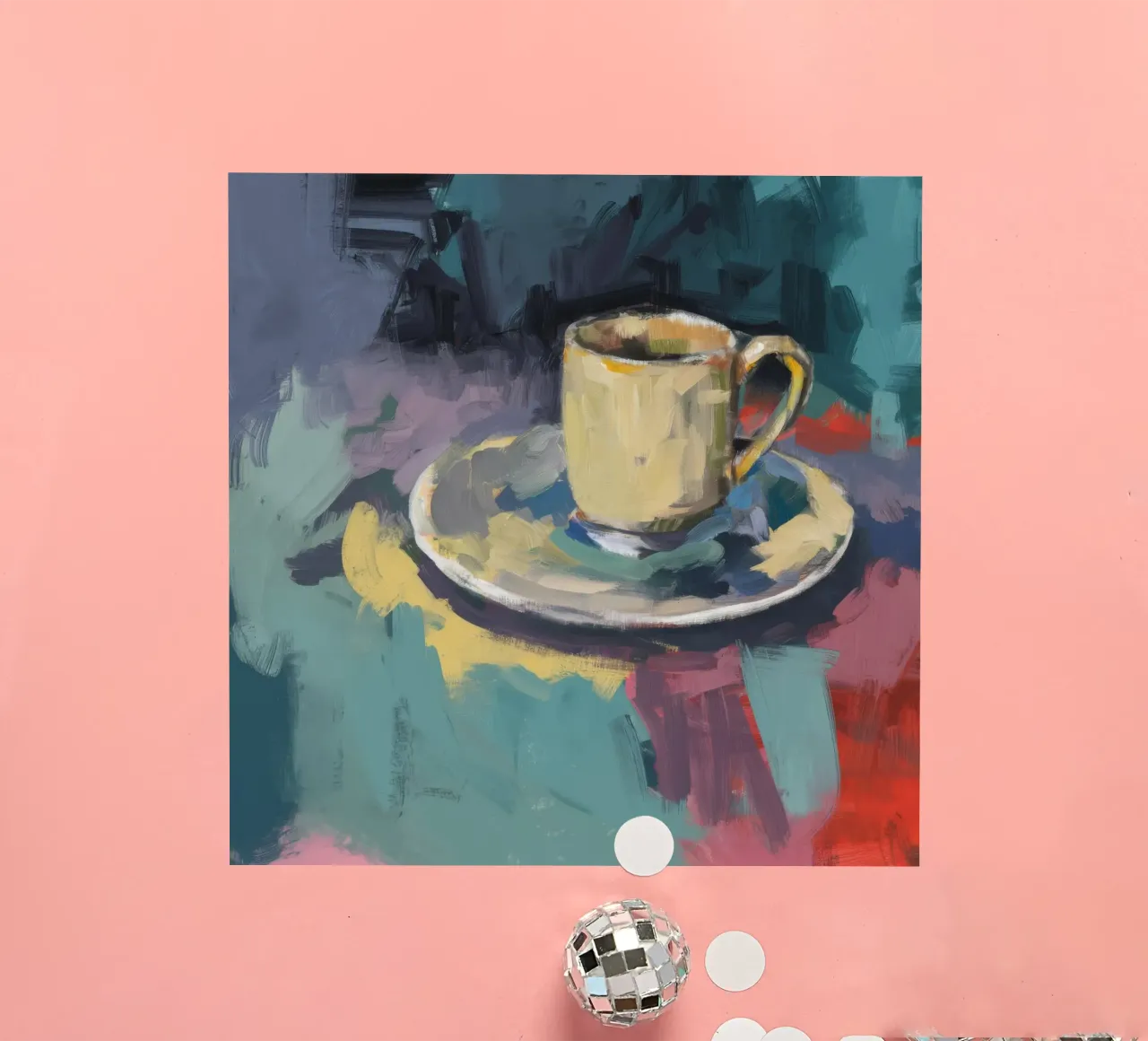 Cup of Solitude sticker by Mystic Grain