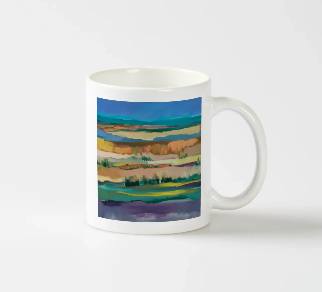 Memoria della terra a strati tazza in ceramica da Mystic Grain
