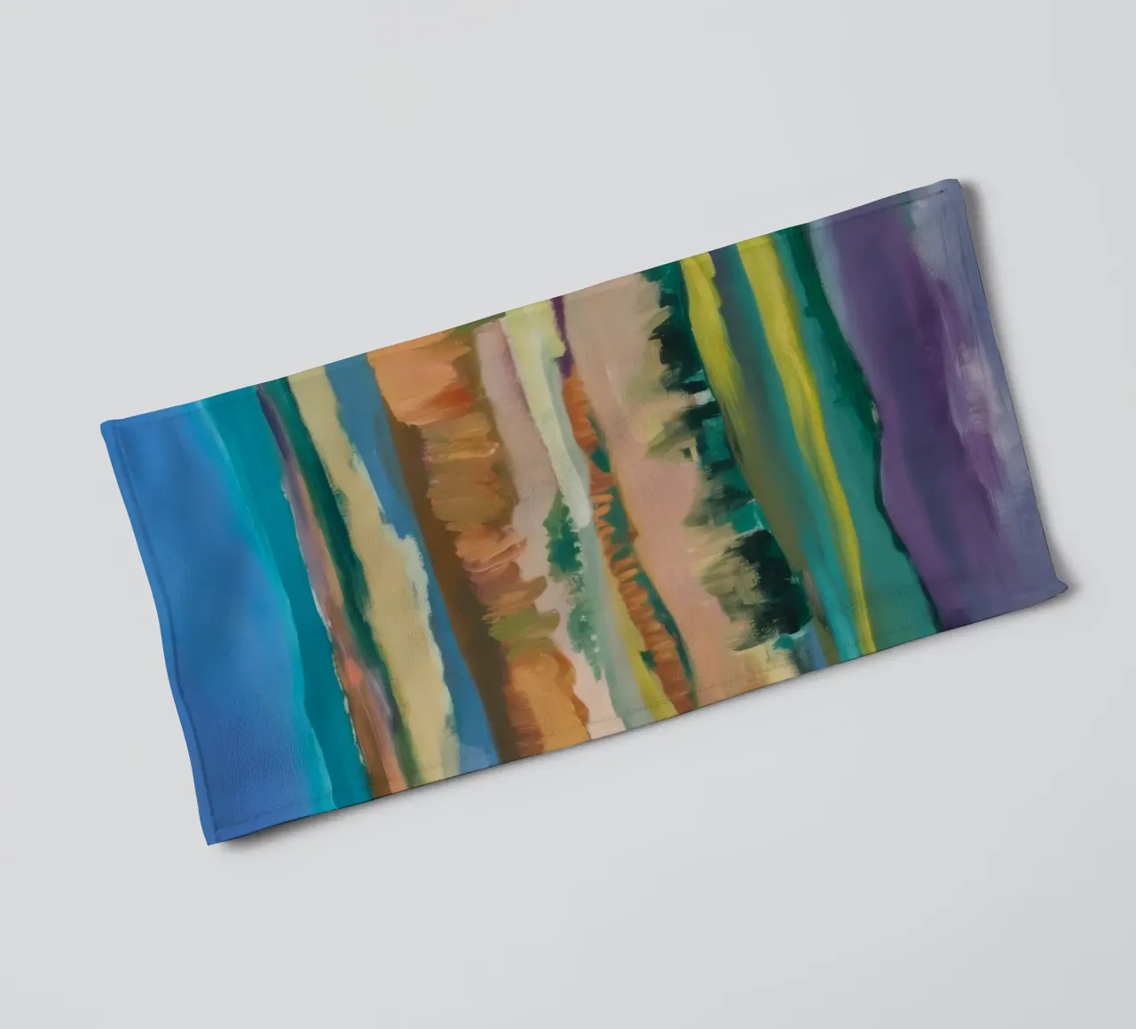 Layered Earth Memory towel by Mystic Grain