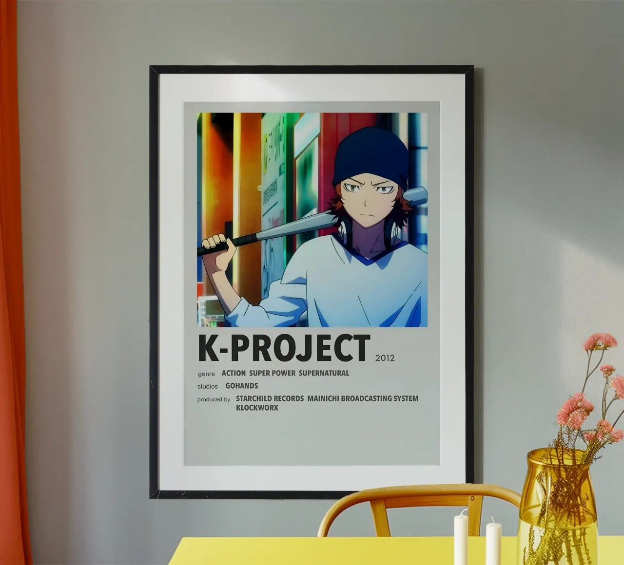 K-PROJECT  2012 poster da Totoya