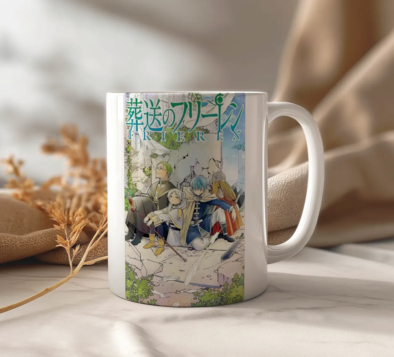 Sousou No Frieren tazza in ceramica da Evie Shop