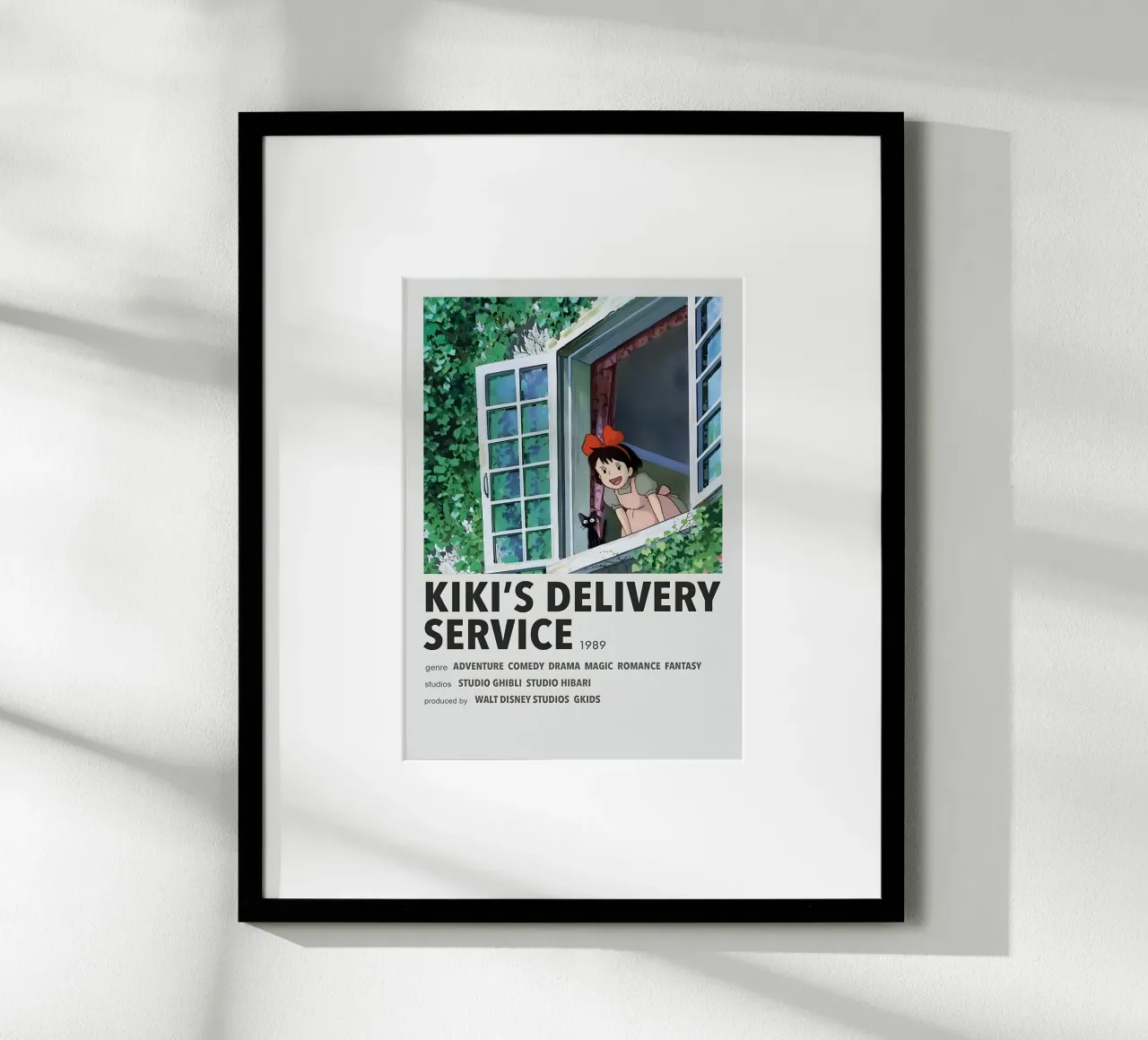 KIKI'S DELIVERY SERVICE  1989 poster da Totoya