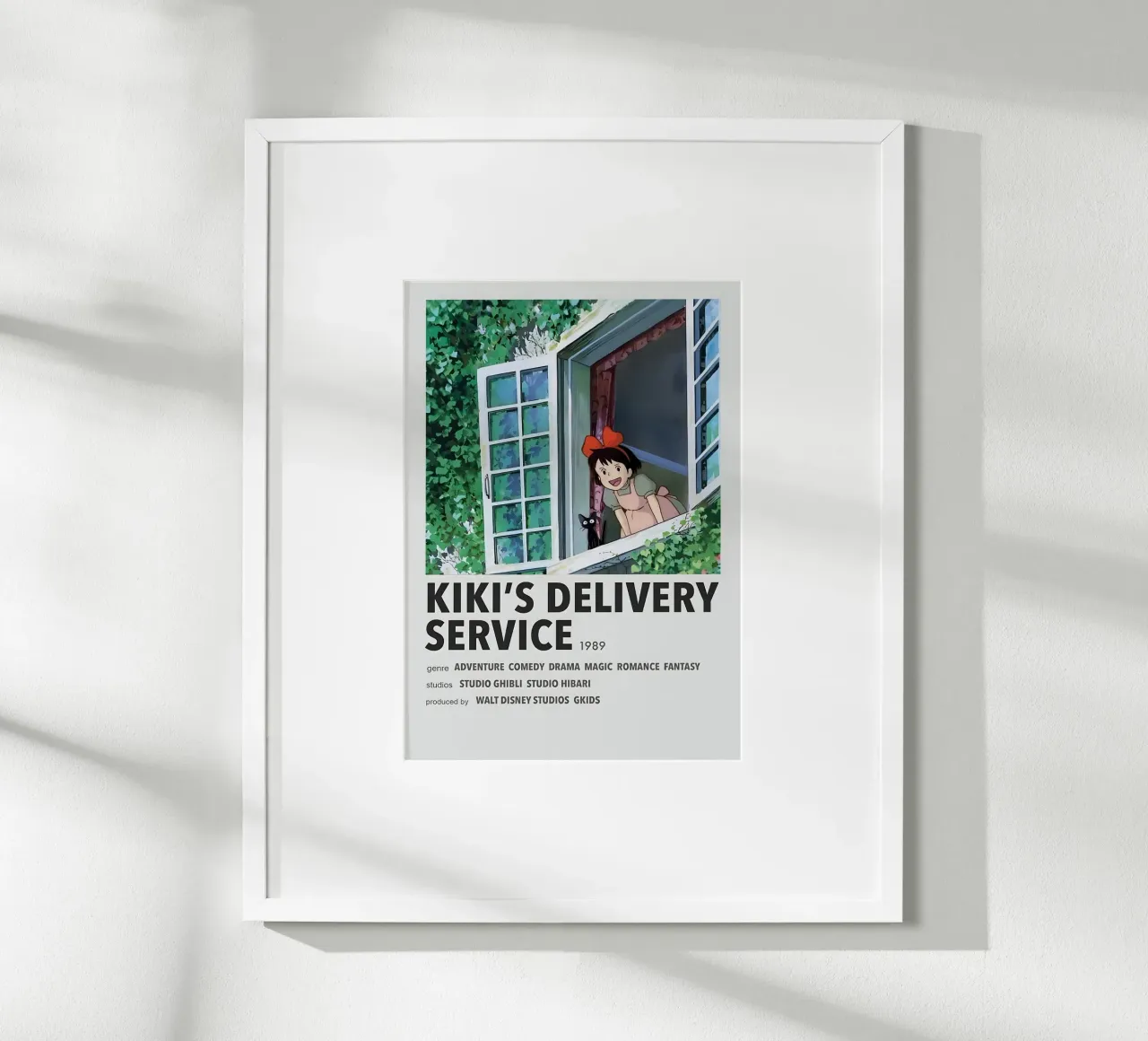 KIKI'S DELIVERY SERVICE  1989 poster da Totoya