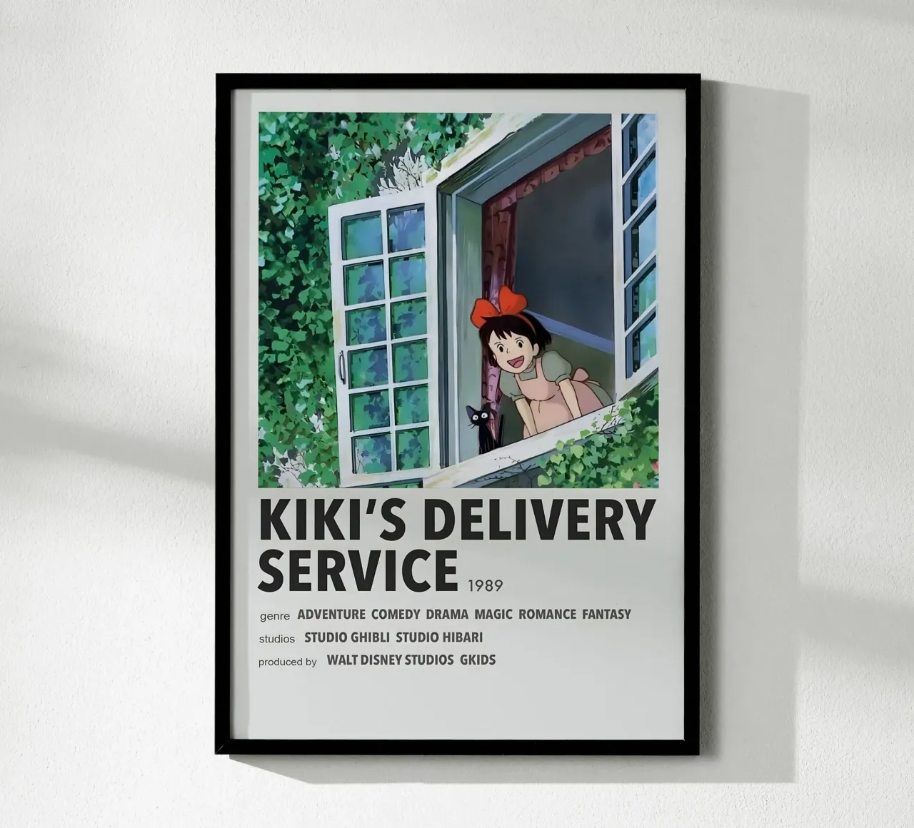 KIKI'S DELIVERY SERVICE  1989 poster da Totoya