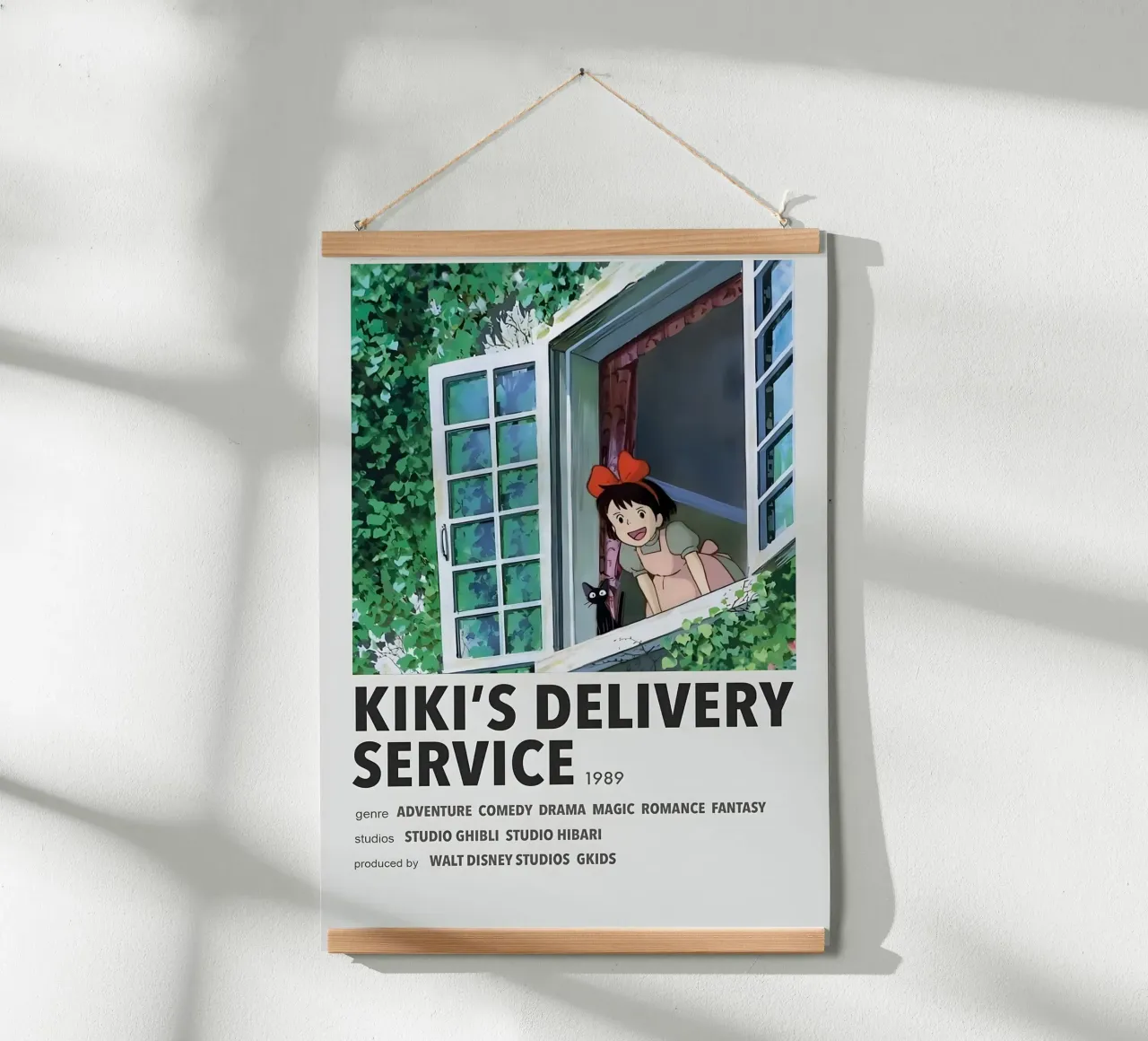 KIKI'S DELIVERY SERVICE  1989 poster da Totoya