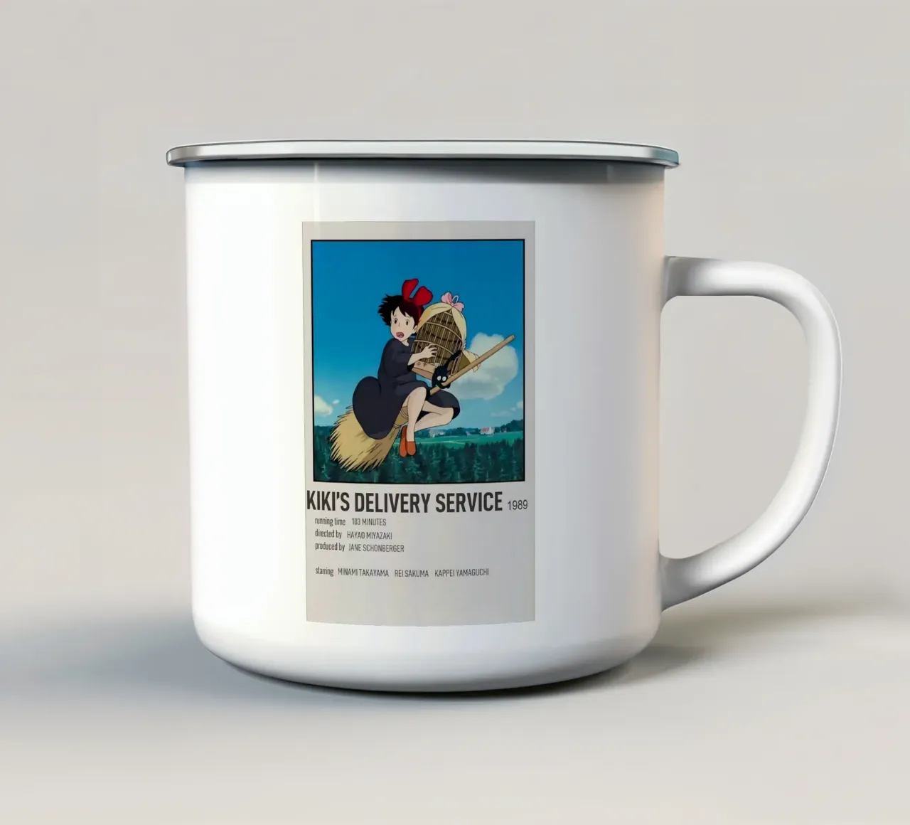 KIKI'S DELIVERY SERVICE 1989 tazza in smalto da Totoya