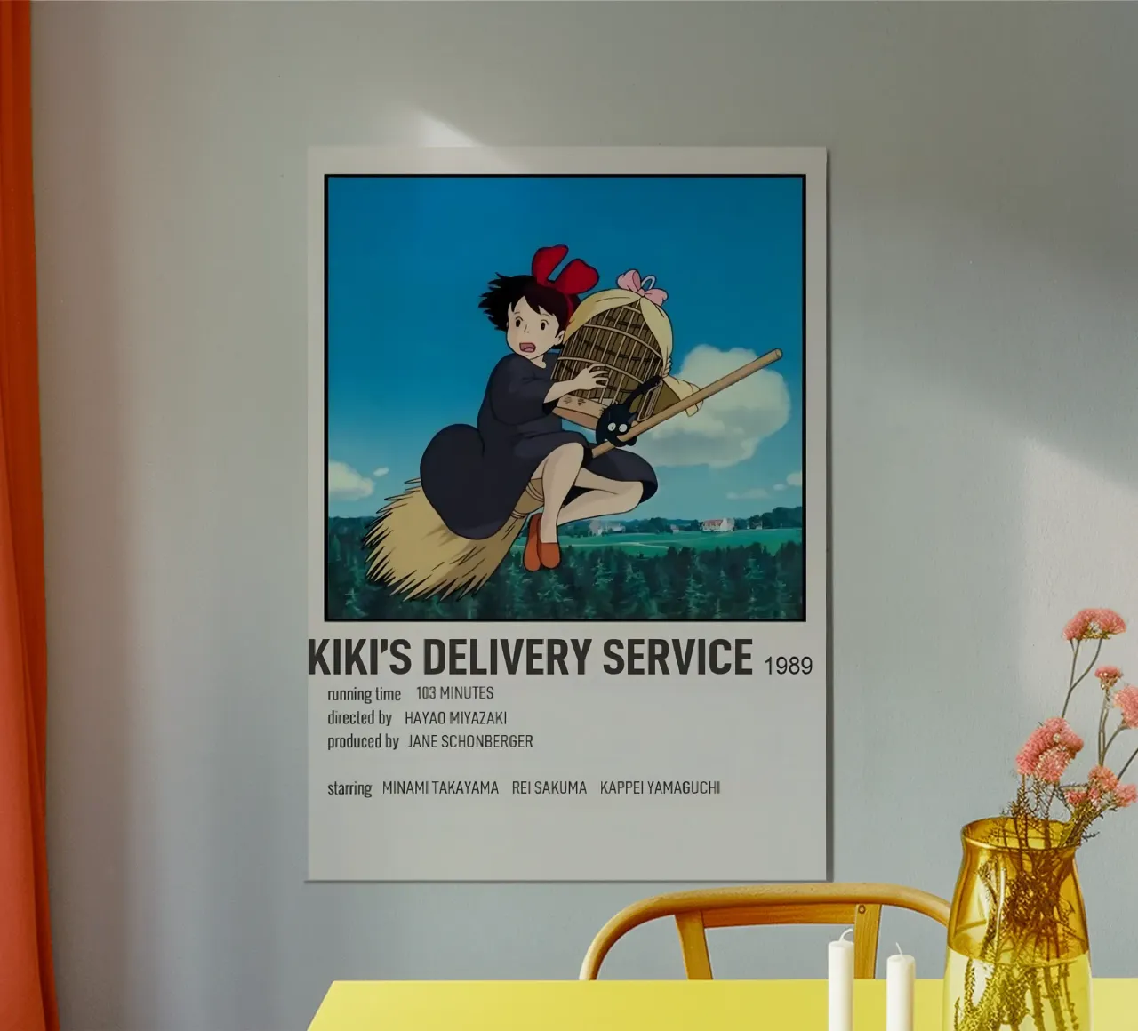 KIKI'S DELIVERY SERVICE 1989 alluminio dibond da Totoya