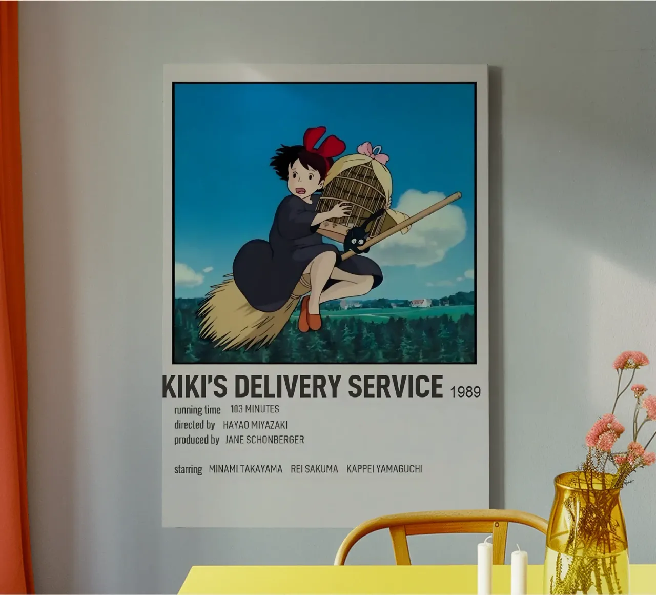 KIKI'S DELIVERY SERVICE 1989 canvas by Totoya