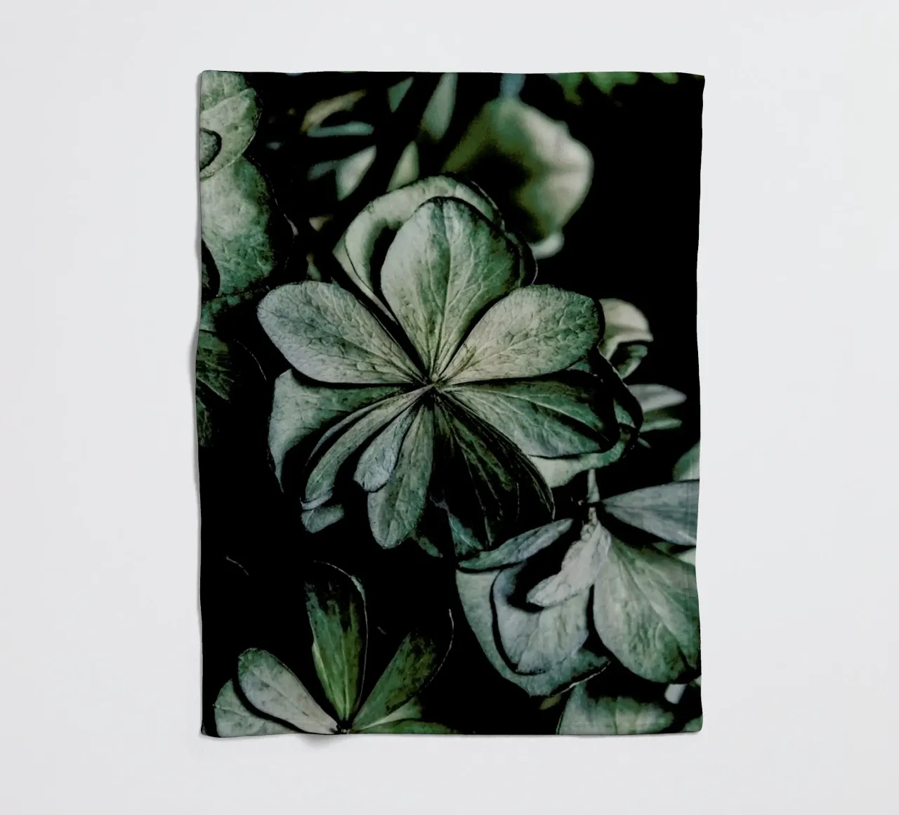 Greenery II coperta in pile da Flora & Fauna